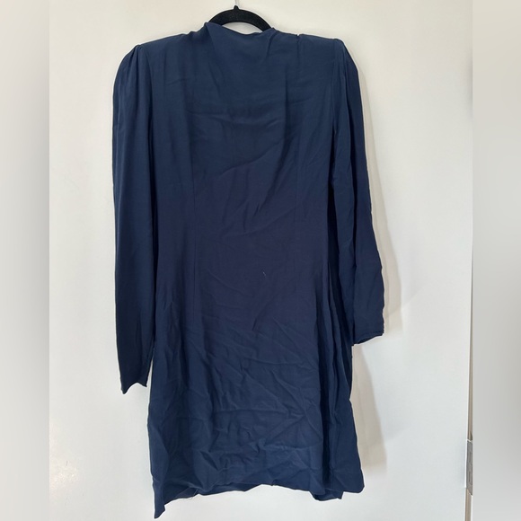 Maje Navy Long Sleeve Dress - Picture 2 of 3